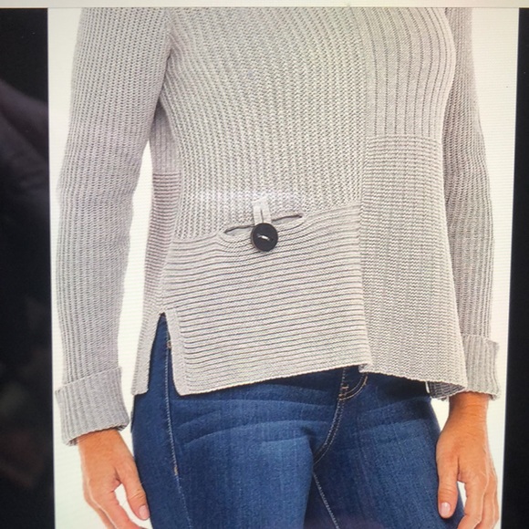 Habitat Mix Stitch Sweater. Size small. Grey - Picture 2 of 6